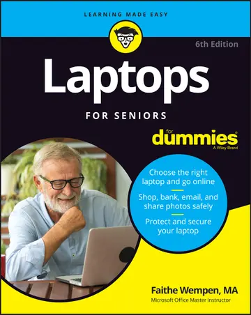 Cover of Laptops for Seniors for Dummies, 6th Edition