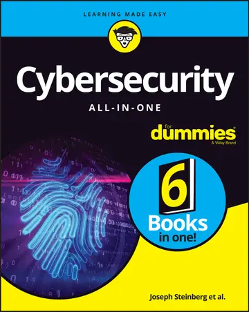 Cover of Cybersecurity All-in-one for Dummies