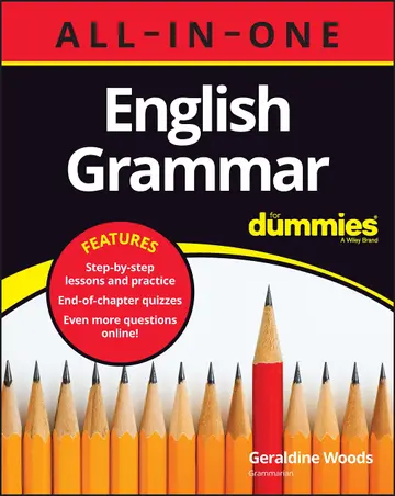 Cover of English Grammar All-in-One for Dummies (+ Chapter Quizzes Online)
