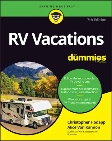 Cover of Rv Vacations for Dummies