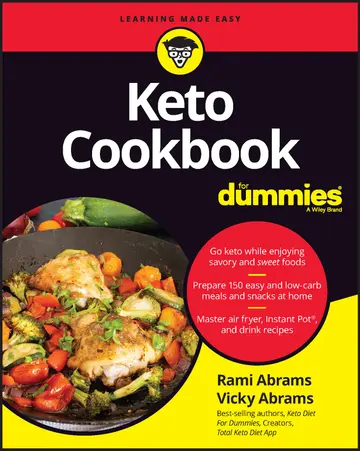 Cover of Keto Cookbook for Dummies