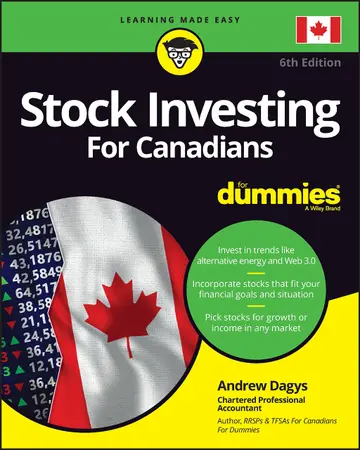 Cover of Stock Investing for Canadians for Dummies