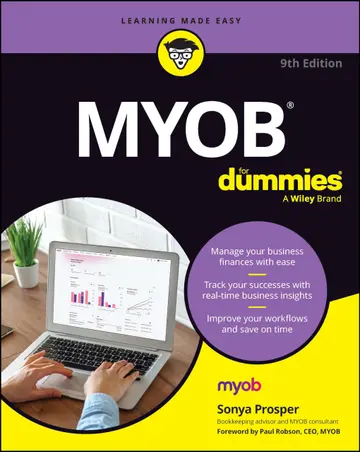 Cover of Myob for Dummies