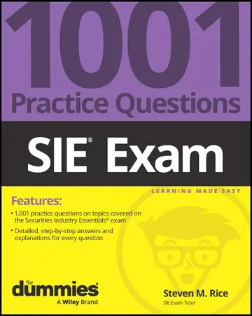 Cover of Sie Exam for Dummies