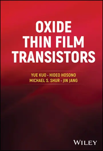 Cover of Oxide Thin Film Transistors