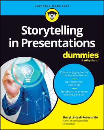 Cover of Storytelling in Presentations for Dummies