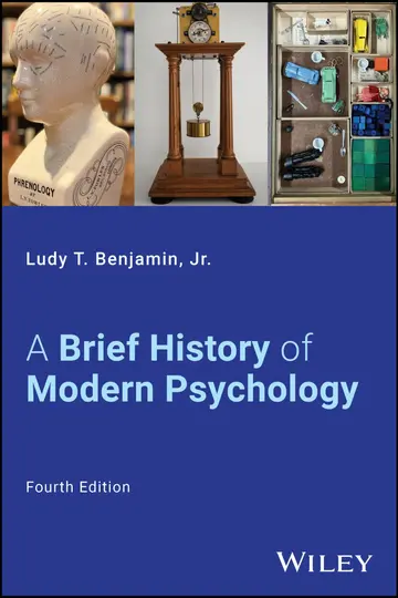 Cover of A Brief History of Modern Psychology