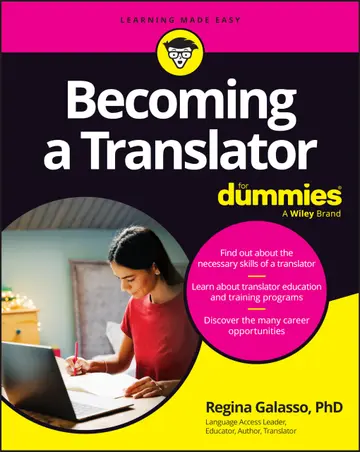 Cover of Becoming a Translator for Dummies (For Dummies (Business & Personal Finance))