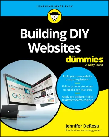 Cover of Building DIY Websites for Dummies