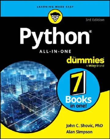 Cover of Python All-In-One for Dummies