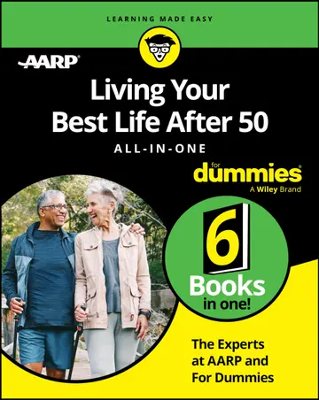 Cover of Living Your Best Life After 50 All-in-One for Dummies