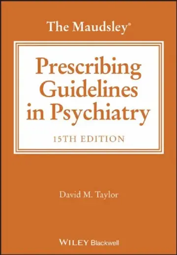 Cover of The Maudsley Prescribing Guidelines, 15th Edition