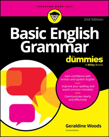 Cover of Basic English Grammar for Dummies
