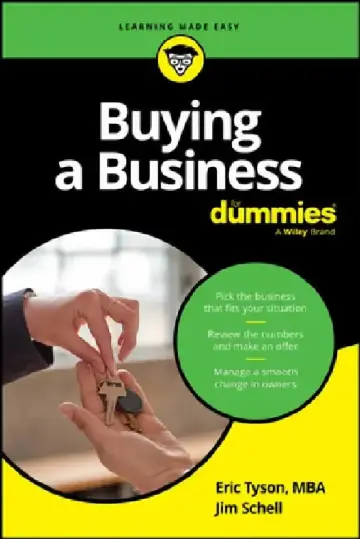 Cover of Buying a Business for Dummies