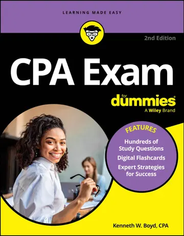 Cover of CPA Exam for Dummies