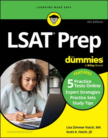 Cover of LSAT Prep for Dummies