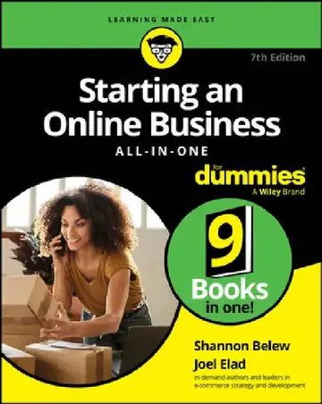 Cover of Starting an Online Business All-In-One for Dummies