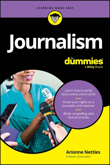 Cover of Journalism for Dummies (For Dummies (Language & Literature))