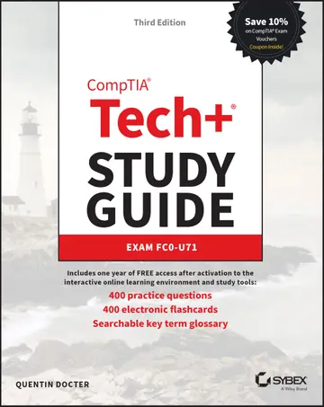 Cover of Comptia Tech+ Study Guide