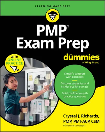 Cover of PMP Exam Prep for Dummies