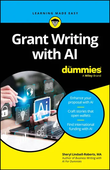 Cover of Grant Writing with Ai for Dummies (For Dummies (Business & Personal Finance))