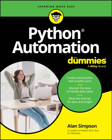 Cover of Python Automation for Dummies (For Dummies (Computer/Tech))