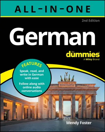 Cover of German All-in-one for Dummies with Audio Online!