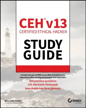 Cover of Ceh Certified Ethical Hacker V13 Study Guide