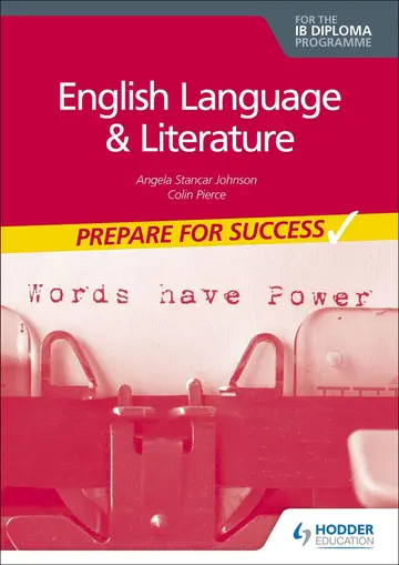 Cover of English Language and Literature for the IB Diploma