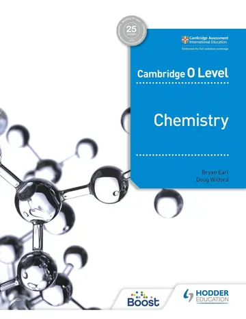 Cover of Cambridge O Level Chemistry