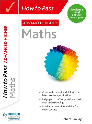 Cover of How to Pass Advanced Higher Maths