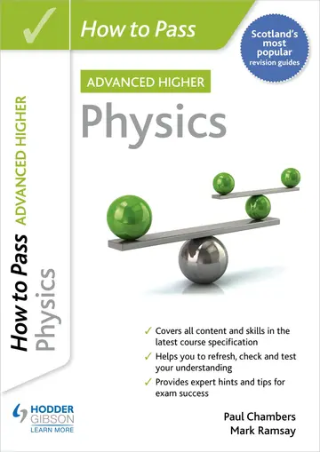 Cover of How to Pass Advanced Higher Physics