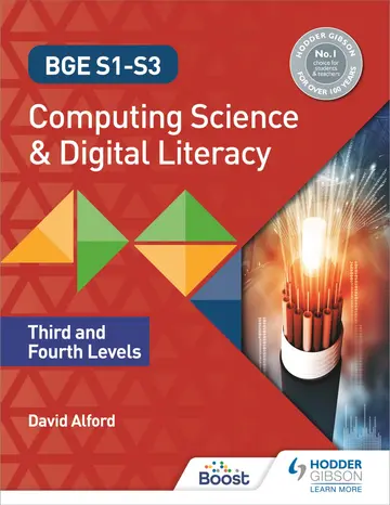 Cover of BGE S1-S3 Computing Science and Digital Literacy