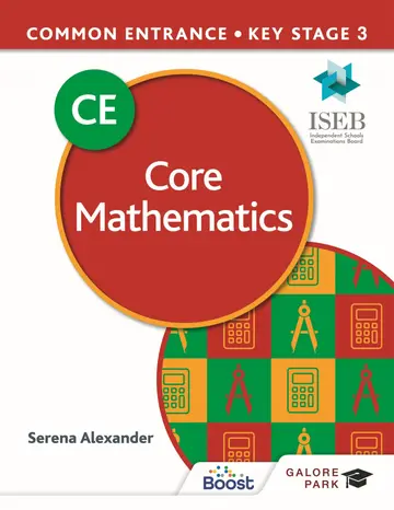 Cover of Common Entrance 13+ Core Mathematics for ISEB CE and KS3