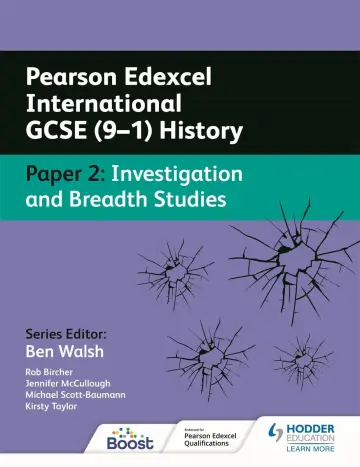 Cover of Pearson Edexcel International GCSE (9-1) History