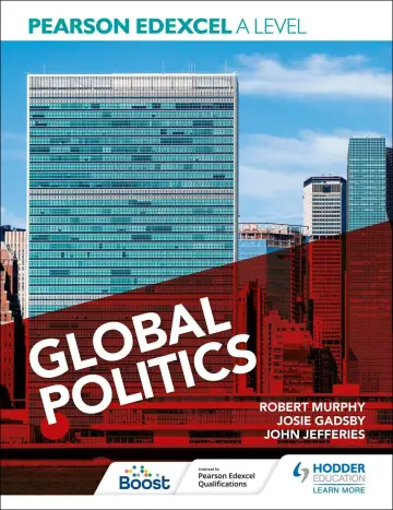 Cover of Pearson Edexcel A Level Global Politics