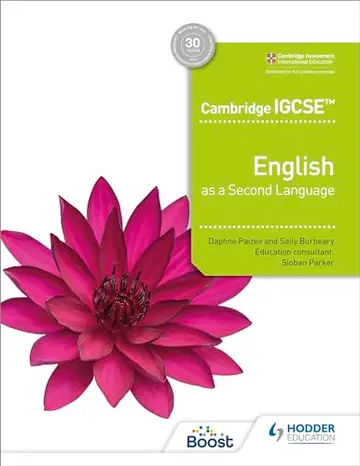 Cover of Cambridge IGCSE English as a Second Language