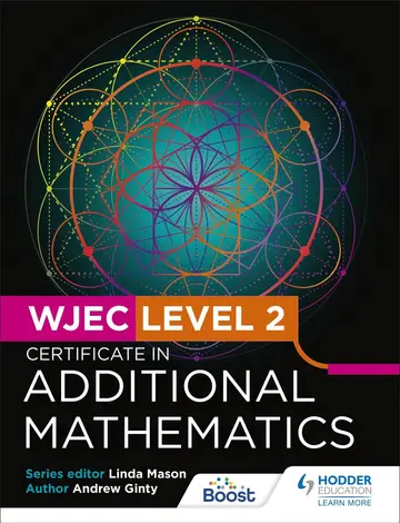 Cover of WJEC Level 2 Certificate in Additional Mathematics