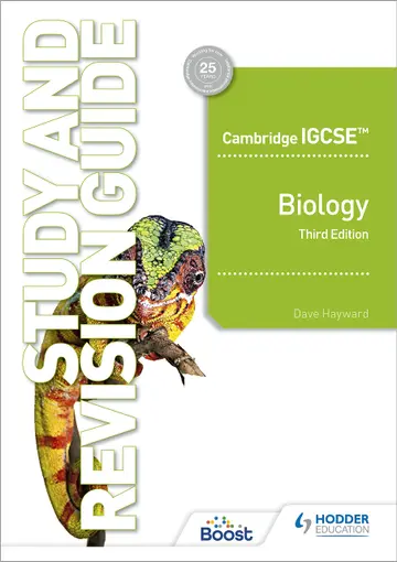Cover of Cambridge IGCSE Biology Study and Revision Guide