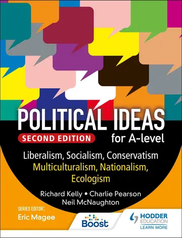 Cover of Political ideas for A Level
