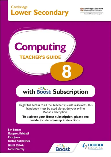 Cover of Cambridge Lower Secondary Computing 8