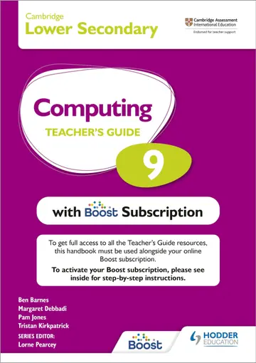 Cover of Cambridge Lower Secondary Computing 9