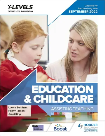 Cover of Education and Childcare T Level