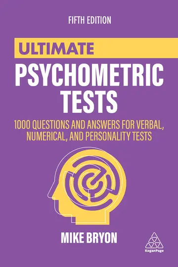 Cover of Ultimate Psychometric Tests