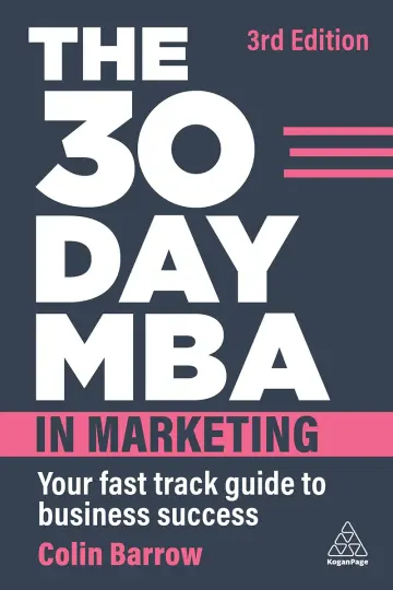 Cover of The 30 Day MBA in Marketing