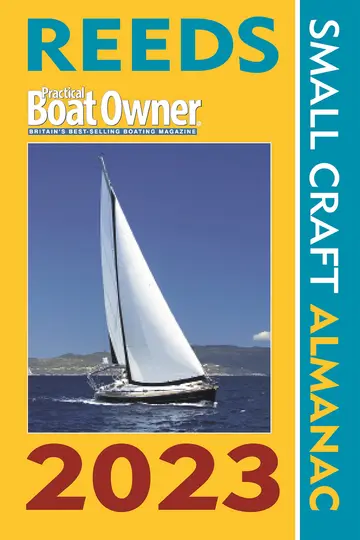 Cover of Reeds PBO Small Craft Almanac 2023