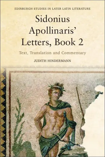 Cover of Sidonius Apollinaris’ Letters