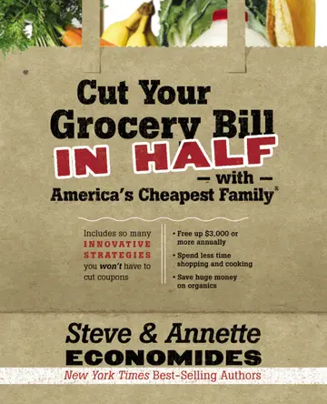 Cover of Cut Your Grocery Bill in Half with America's Cheapest Family