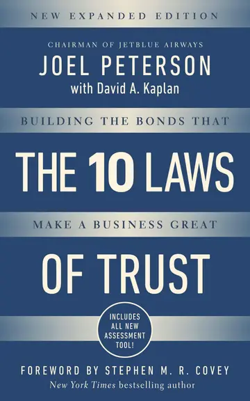 Cover of 10 Laws of Trust, Expanded Edition