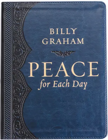 Cover of Peace for Each Day, Large Text Leathersoft